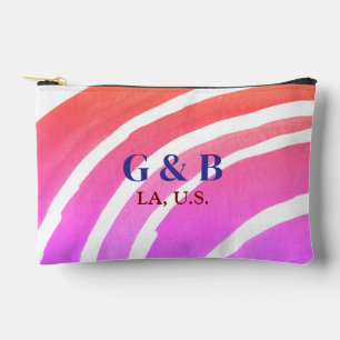 Bolsito Accesorio Pequeño Arcoiris amarillo rosa añaden nombre de pareja ciu