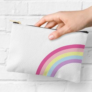 Bolsito Accesorio Pequeño Arcoíris Colorido Lindo