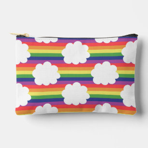 Bolsito Accesorio Pequeño Arcoiris con nubes
