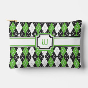 Bolsito Accesorio Pequeño Argyle Retro