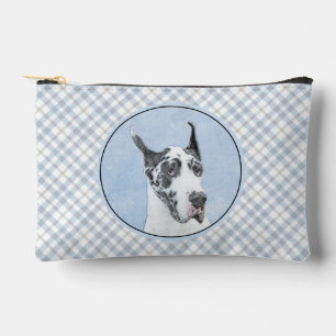 Bolsito Accesorio Pequeño Arlequín de pintura al danés original de perro Mas