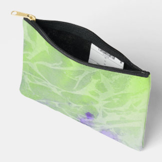 Bolsito Accesorio Pequeño Armonía Suave Verde y Lavanda