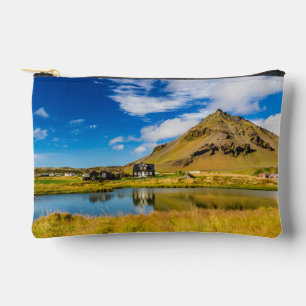Bolsito Accesorio Pequeño Arnarstapi Amtmansshus Y Monte Stapafell, Islandés