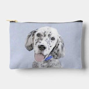Bolsito Accesorio Pequeño Arreglo de inglés Blue Belton Pintura Mascota Perr