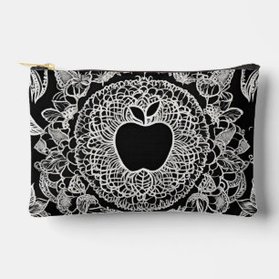 Bolsito Accesorio Pequeño arte de IA de manzana negra