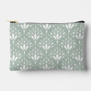 Bolsito Accesorio Pequeño Arte floral botánico suave verde salvia