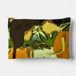 Bolsito Accesorio Pequeño Artistic Jungle Toiletry Bag