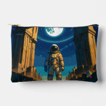 Astronauta Bajo la Puerta Celestial