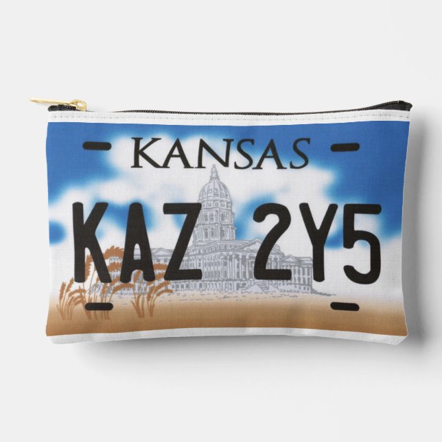 Bolsito Accesorio Pequeño Astuccio targa impala Supernatural (Anverso)