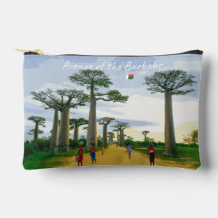 Bolsito Accesorio Pequeño Avenida de los Baobabs, Madagascar - Paisaje