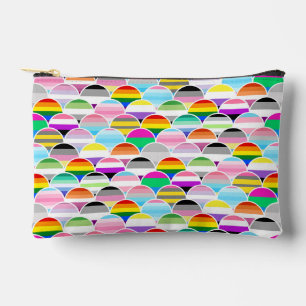 Bolsito Accesorio Pequeño Aventadores de bandera de orgullo escalonado LGBTQ