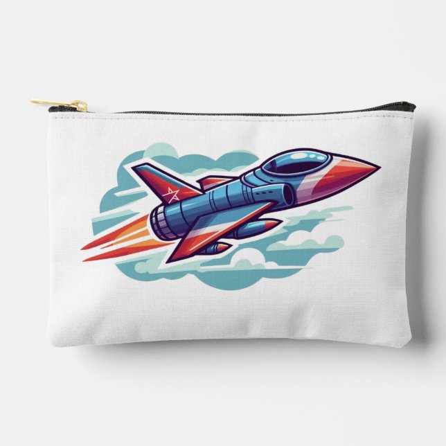 Bolsito Accesorio Pequeño avión/avión de combate (Anverso)