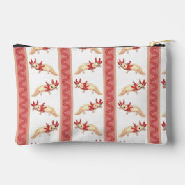 Bolsito Accesorio Pequeño Axotl Stripe Zipper Pouch