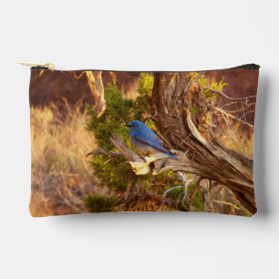 Bolsito Accesorio Pequeño Azulejo Montañés en el Parque Nacional Arches