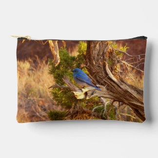 Bolsito Accesorio Pequeño Azulejo Montañés en el Parque Nacional Arches