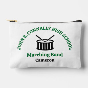 Bolsito Accesorio Pequeño Banda de Música de la Escuela Secundaria Verde Per