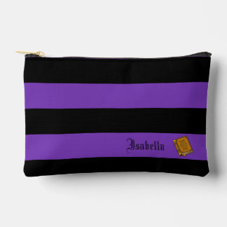Bolsito Accesorio Pequeño Bandas moradas y negras de Halloween Imprimir Cort