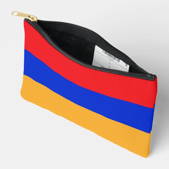 Bolsito Accesorio Pequeño Bandera de Armenia (Abierto)