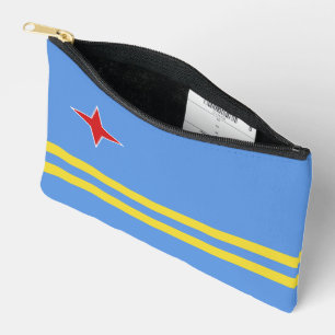 Bolsito Accesorio Pequeño Bandera de Aruba