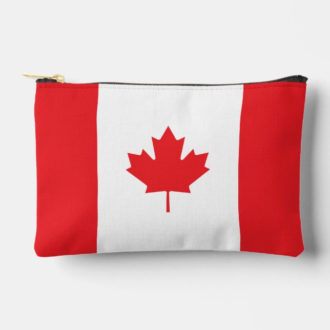 Bolsito Accesorio Pequeño Bandera de Canadá (Anverso)