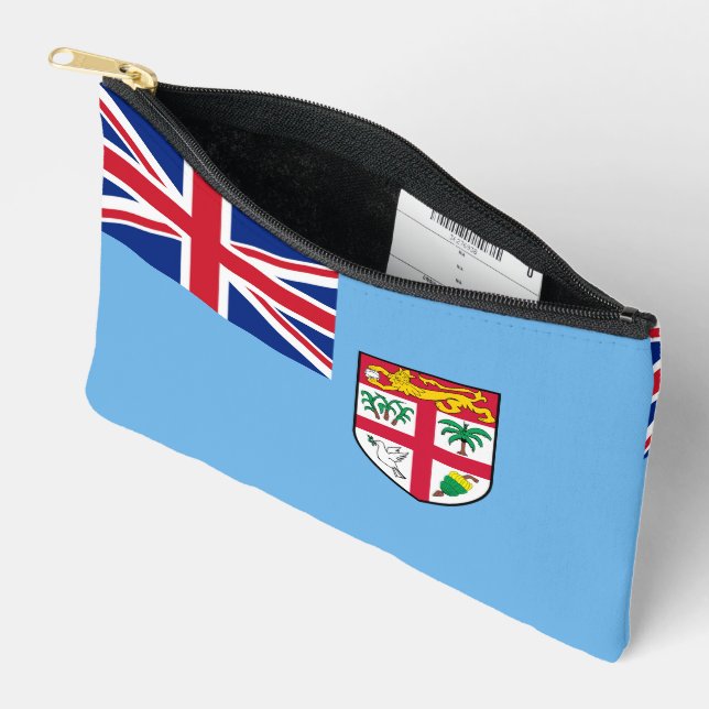 Bolsito Accesorio Pequeño Bandera de Fiyi (Abierto)
