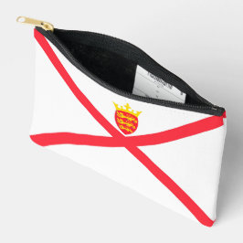 Bolsito Accesorio Pequeño Bandera de la Isla de Jersey