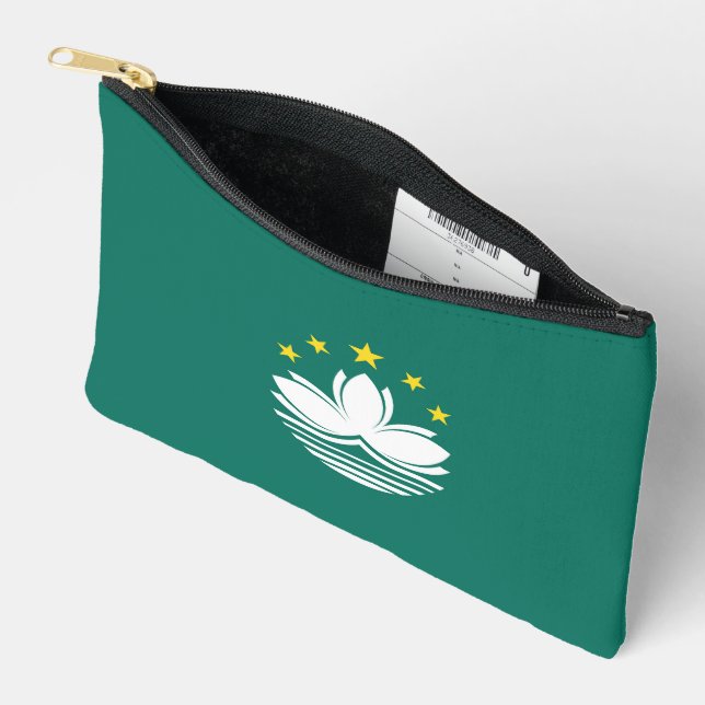 Bolsito Accesorio Pequeño Bandera de Macao (Abierto)