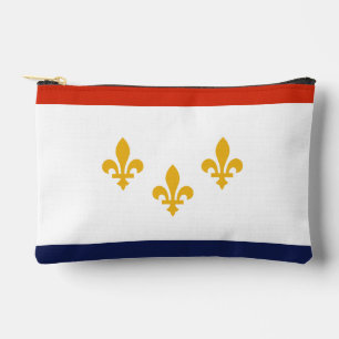 Bolsito Accesorio Pequeño Bandera de Nueva Orleans, Luisiana