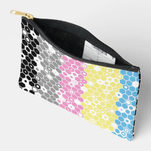 Bolsito Accesorio Pequeño Bandera de Orgullo Poligénero Abstracta Geométrica