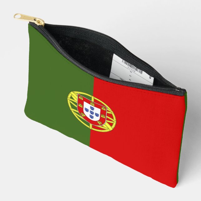 Bolsito Accesorio Pequeño Bandera de Portugal (Abierto)