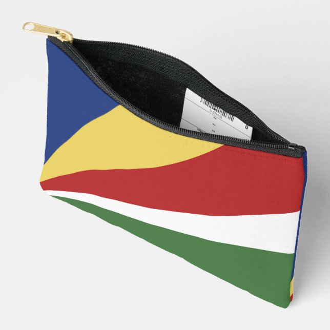Bolsito Accesorio Pequeño Bandera de Seychelles (Abierto)