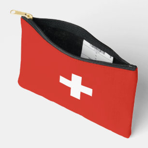 Bolsito Accesorio Pequeño bandera de Suiza