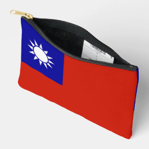 Bolsito Accesorio Pequeño Bandera de Taiwán