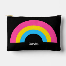 Bolsito Accesorio Pequeño Bandera del Orgullo Pansexual Arcoiris Personaliza