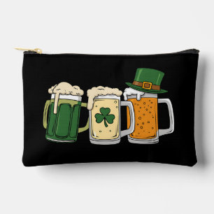 Bolsito Accesorio Pequeño Bandera irlandesa de cerveza St Patrick's Day Sham