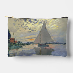 Bolsito Accesorio Pequeño Barco de vela de Monet Impresionismo francés Arte