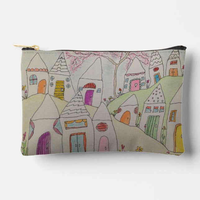 Bolsito Accesorio Pequeño Barrio caprichoso (Anverso)