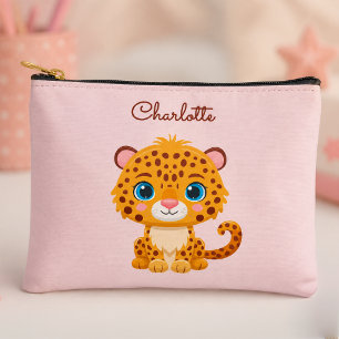 Bolsito Accesorio Pequeño Bebé Leopardo Safari Animal Adorable Niños