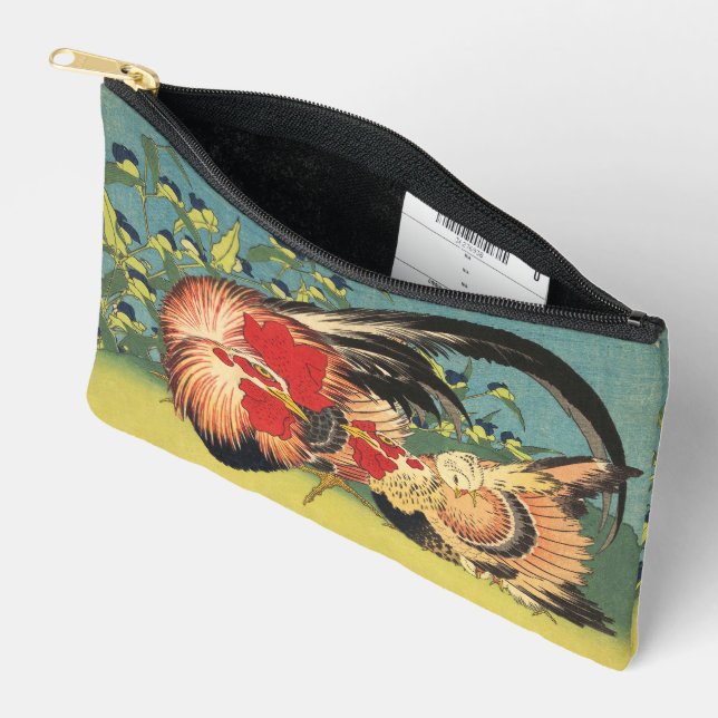 Bolsito Accesorio Pequeño Bella Artes de familia Rooster (Abierto)