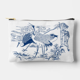 Bolsito Accesorio Pequeño Bella Artes de la grúa azul