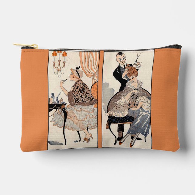 Bolsito Accesorio Pequeño Belleza Art Deco (Anverso)
