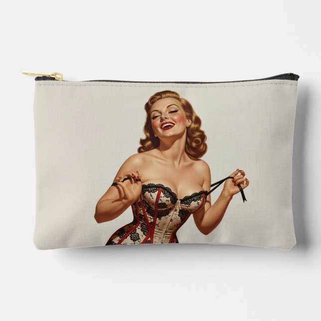 Bolsito Accesorio Pequeño Belleza retro 50 (Anverso)