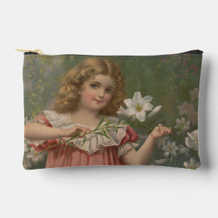 Bolsito Accesorio Pequeño Bellezas de Pascua, Ilustración Vintage, 1898