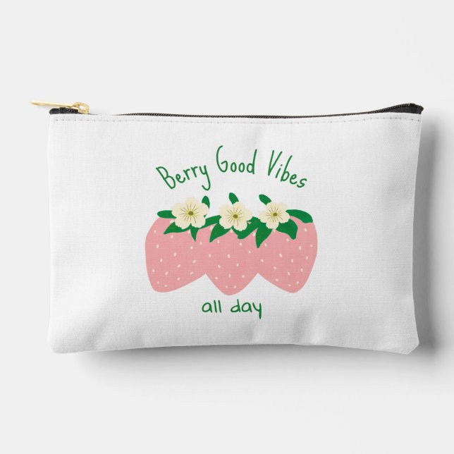 Bolsito Accesorio Pequeño Berry Good Vibes All Day (Anverso)