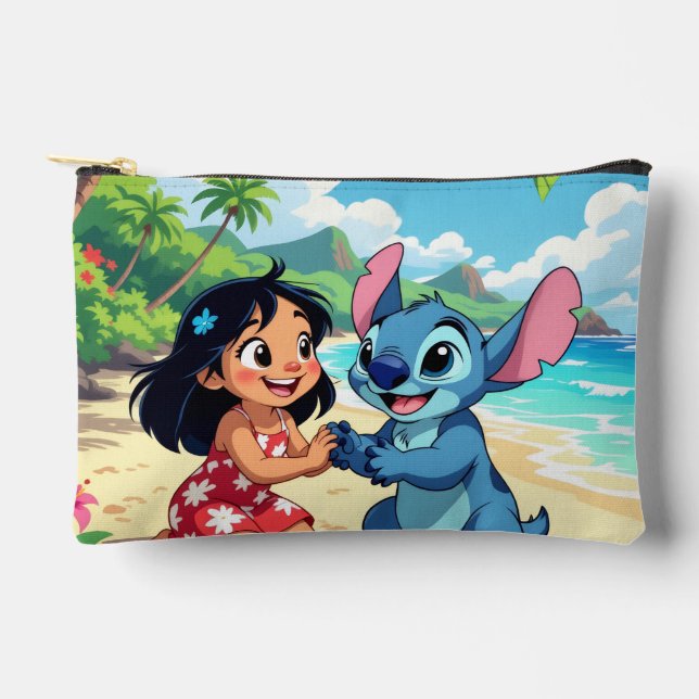 Bolsito Accesorio Pequeño Beste Freunde fürs Leben – Lilo & Stitch (Anverso)
