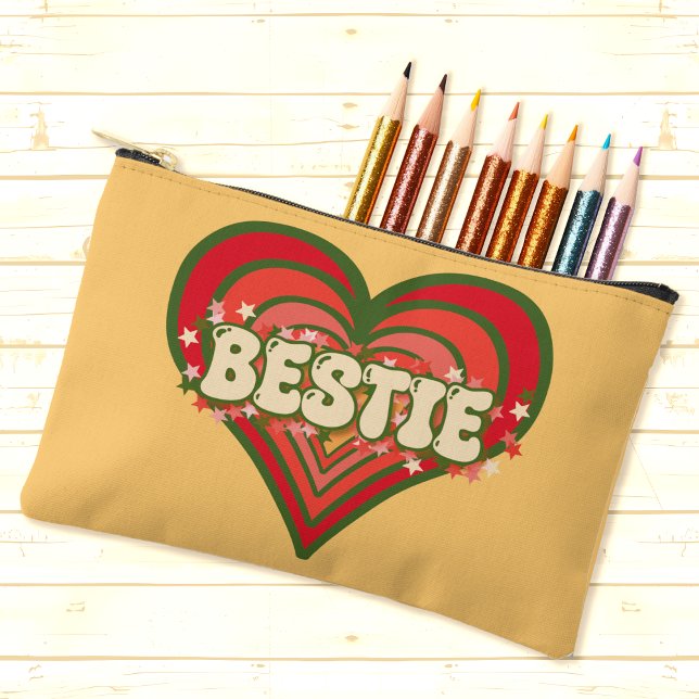 Bolsito Accesorio Pequeño Bestie Retro Love Heart Bags (Subido por el creador)