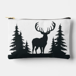 Bolsito Accesorio Pequeño Big Buck Entre Árboles Pinos