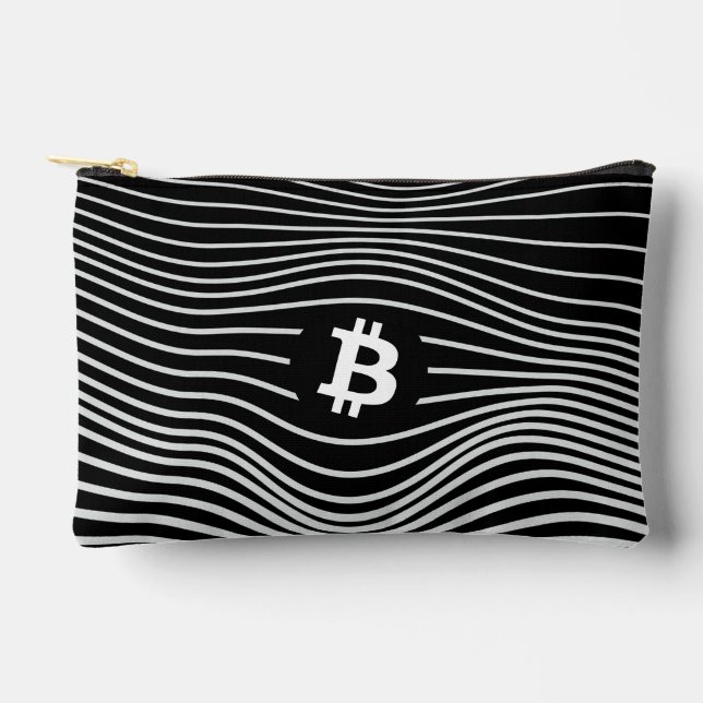 Bolsito Accesorio Pequeño Bitcoin Force (Black) (Anverso)