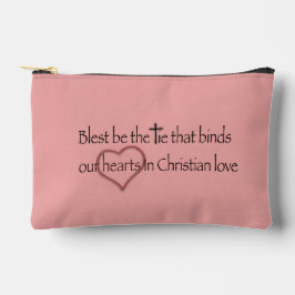 Bolsito Accesorio Pequeño Blest Be the Tie Christian Hymn