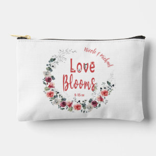Bolsito Accesorio Pequeño Blooms Amor Novia Personalizada Boda Groom